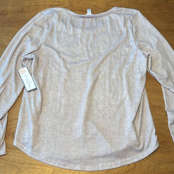 Marilyn Monroe Lavender Long Sleeve Pajama Top - Picture 5 of 8